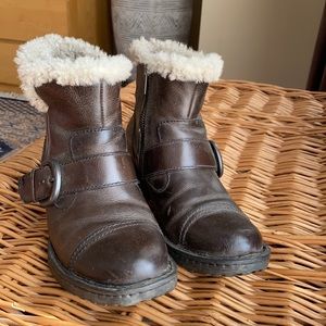 Born fur lined short boots
